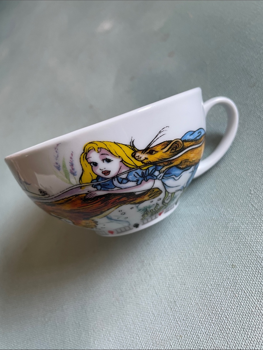 Alice In Wonderland Ceramic Tea Cup Paul Cardew